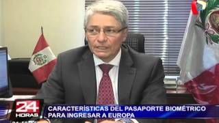 Así es el pasaporte biométrico para ingresar a Europa [upl. by Koa234]