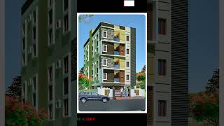 New Front Elevations 3d Buildings Architectural Designs l Ksree Constructions frontelevation model [upl. by Haleehs250]