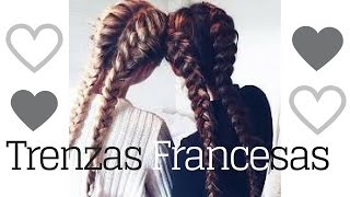 Aprende conmigo  Trenzas Francesas  Tania Carranza [upl. by Ttej798]