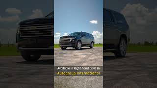 Hennessey H650 Suburban in righthand drive by Autogroup International [upl. by Aleyam]