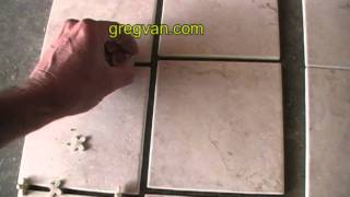 Using Tile Spacers  Ceramic Tile Installation Instructions [upl. by Leonidas]