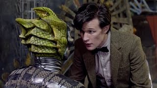 A Silurian Unmasked  The Hungry Earth  Doctor Who [upl. by Gustin]