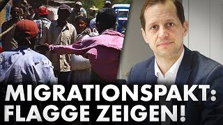 Namentliche Abstimmung über MigrationspaktAntrag in NRWLandtag [upl. by Odnalo]