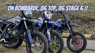 BALADE AVEC 3 MOTOS CEST DES MALADES 🤣  86 top 86 stage 6 75 top rose [upl. by Bodi716]