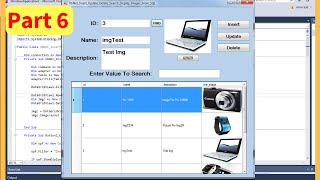 VBNet  How To Insert Update Delete Search Display Images From SQL SERVER Database Code Part 67 [upl. by Atteram20]