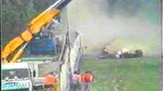 Nelson Piquet crash 1987 Imola [upl. by Esilehs113]