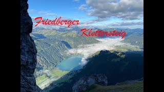 Friedberger Klettersteig  Von der Roten Flüh zum Schartschrofen [upl. by Haissem420]