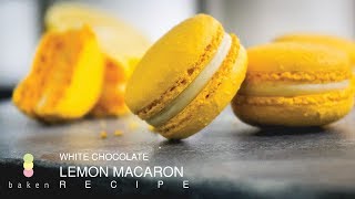 How to make Lemon Macarons Successfully using ITALIAN MERINGUE [upl. by Dawes]