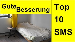 Gute Besserung  Die Top 10 besten Gute Besserung SMS [upl. by Bibbie433]