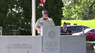 Arlington Ohio Memorial Day Service 2023 [upl. by Moonier]