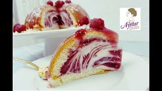 Kuppel Torte ohne backen super einfach erfrischend leicht und lecker I Nobake cake [upl. by Ikkim]