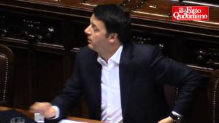 Lega contro Renzi quotSpalla della De Filippiquot Boldrini interviene e scoppia la bagarre [upl. by Hniht]