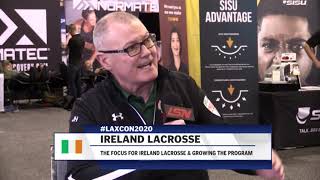 2020 USLaxCon  Ireland Lacrosse North America President Jim Hoban [upl. by Kosaka767]