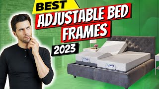 Best Adjustable Bed Frames of 2023  Top 5 Adjustable Beds [upl. by Nylram889]