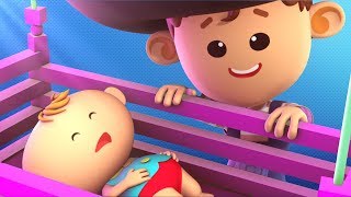 Rock A Bye Baby  Nursery Rhymes  Baby Songs By Little Eddie [upl. by Kathryne167]