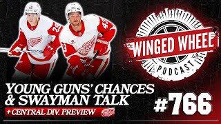 ROOKIE RED WINGS CHANCES SWAYMAN amp CENTRAL DIVISION PREVIEW  Winged Wheel Podcast  Oct 2 2024 [upl. by Xonel]