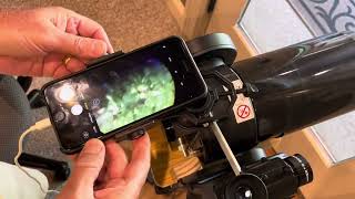 iPhone telescope adapter SVBONY eyepiece [upl. by Emanuele]