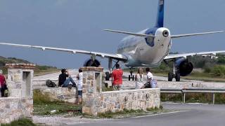 JSILGSK Alexandros Papadiamantis airport  Skiathos [upl. by Budge]