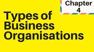 14 Types of Business Organisations IGCSE Business Studies [upl. by Ettennor928]