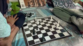 Brother vs Sister Chess Game Last Moment [upl. by Fesoy]