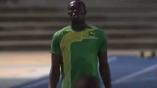 Usain Bolt 100m World Record Warmup 2009 Berlin World Championships [upl. by Primaveria]