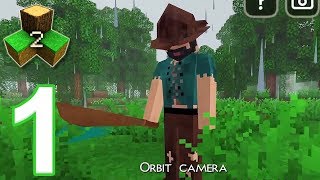 Survivalcraft 2  Gameplay Walkthrough Part 1 iOS Android [upl. by Drahcir]