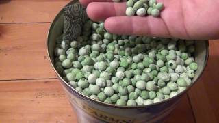 Food Review  Freeze Dried Peas Saratoga Farms [upl. by Alyssa]