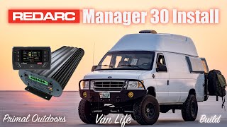 Redarc Manager 30 Install into a 4x4 Van [upl. by Acinomal]