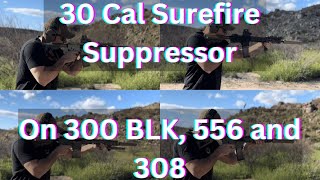 The Best Surefire Suppressor Surefire SOCOM300 SPS Multi Caliber Comparison [upl. by Hochman]