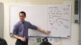 Introduction to Logarithms 1 of 2 Definition [upl. by Wrennie]