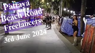 Pattaya Beach Road 3rd June 2024 [upl. by Jonah]