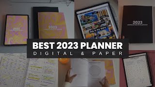 the best 2023 planner to organize your life  digital and paper [upl. by Kcirdahs957]