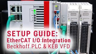 Beckhoff PLC Control via TwinCAT Visualisation [upl. by Deedahs]