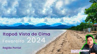 ITAPOÁSC VISTA DE CIMA FEVEIRO 2024  REGIÃO PONTAL [upl. by Aredna]