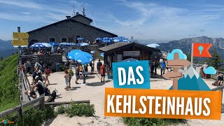 Das Kehlsteinhaus  Adlerhorst  Eagles Nest  Blick auf Berchtesgaden und den Königssee [upl. by Schmitz233]