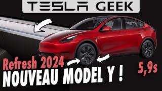 Nouveau MODEL Y Refresh 2024 en Chine  Bientôt en Europe [upl. by Balbinder]