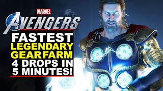 Marvel Avengers  Fastest Legendary Gear Farm  SUPER EASY [upl. by Chantal]