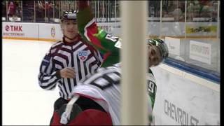 Бой КХЛ Петров VS Леписто  KHL Fight Petrov VS Lepisto [upl. by Aguste450]