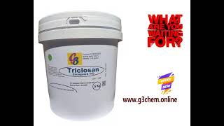 Triclosan  Iscaguard TC Supplier G3Chem [upl. by Eslud]