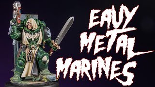 Eavy Metal Marines Dark Angels [upl. by Aridan]