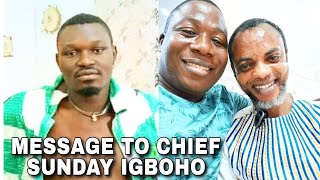 Message to Chief Sunday Igboho Oosa About Awikokos Apology by Saheed Ire [upl. by Atiugram]