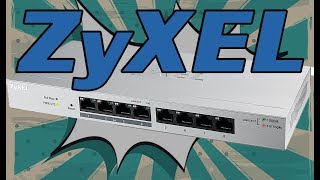 GS12008HP Zyxel POE Switch for CCTV  Unboxing [upl. by Kall]