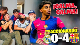 REACCIONANDO al REAL MADRID 04 BARÇA ¡Paliza HISTÓRICA en el BERNABÉU [upl. by Park]