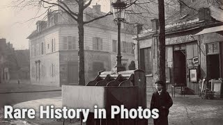 The Secret History of Parisian Pissoirs  Rare History in Photos [upl. by Akered]