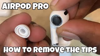 How to Safely Remove Apple AirPod Pro  Pro 2 Tips Change Take Off and Swap Sizes 2023 Update [upl. by Animsay467]