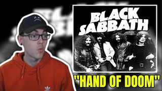 GENZer REACTS To BLACK SABBATH  quotHAND OF DOOMquot [upl. by Bashemeth]