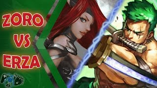 ZORO VS ERZA Death Battle Reaction and Review  The Better SwordsMAN [upl. by Alegnad]