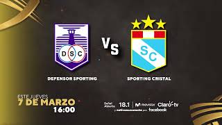 🏆 Defensor Sporting vs Sporting Cristal  Conmebol Libertadores SUB20 [upl. by Athene]