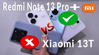 Redmi Note 13 Pro 5G vs Xiaomi 13T vs Xiaomi 13 Lite vs Redmi Note 13 Pro 5G [upl. by Johannah]