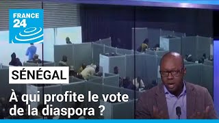 Présidentielle au Sénégal  à qui profite le vote de la diaspora  • FRANCE 24 [upl. by Atnes]